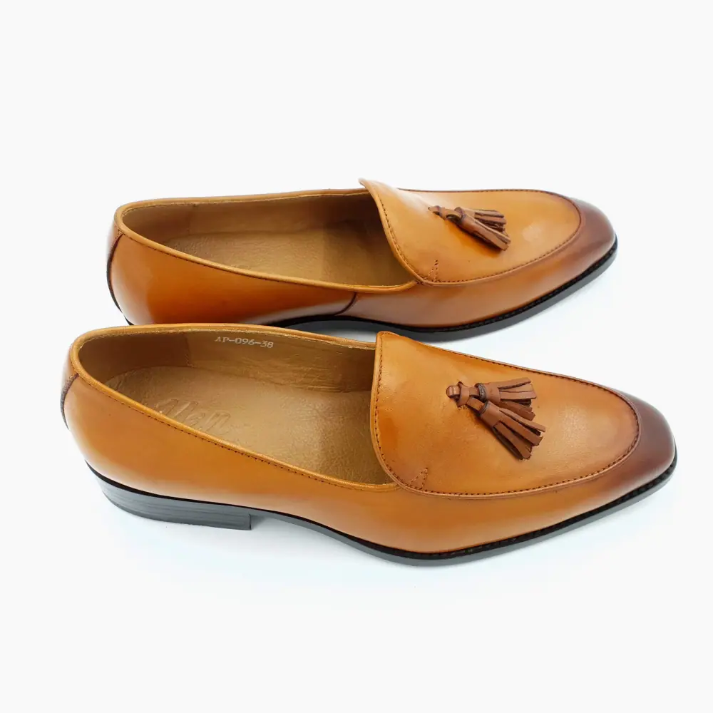 Giày tây nam Hải Nancy da bò cao cấp AP096V ảnh 2