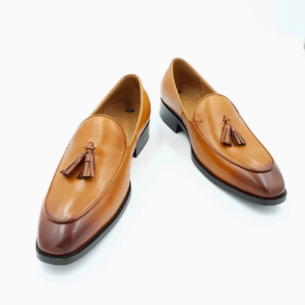 Giày tây nam Hải Nancy da bò cao cấp AP096V ảnh 8