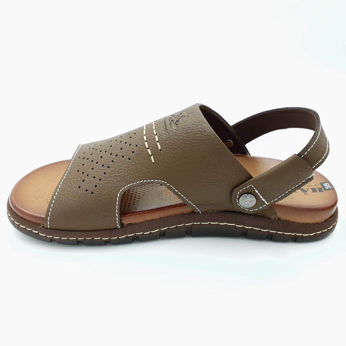 Sandal nam Hải Nancy da bò cao cấp 5419R ảnh 5
