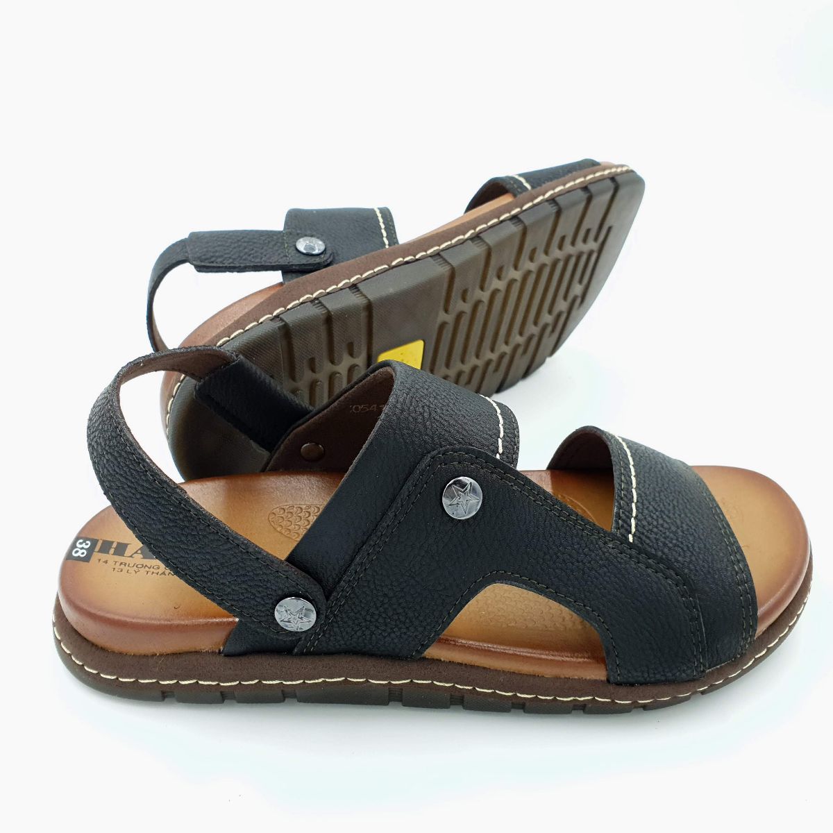 Sandal nam Hải Nancy da bò cao cấp 5418D ảnh 3