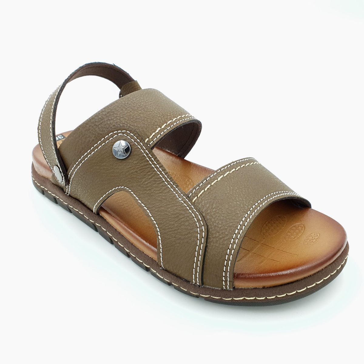 Sandal nam Hải Nancy da bò cao cấp 5418R ảnh 7