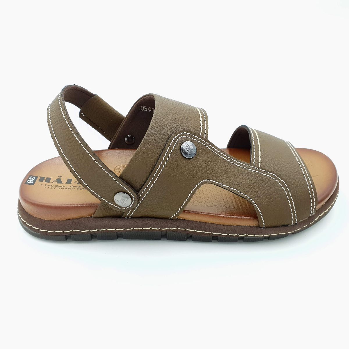 Sandal nam Hải Nancy da bò cao cấp 5418R ảnh 4