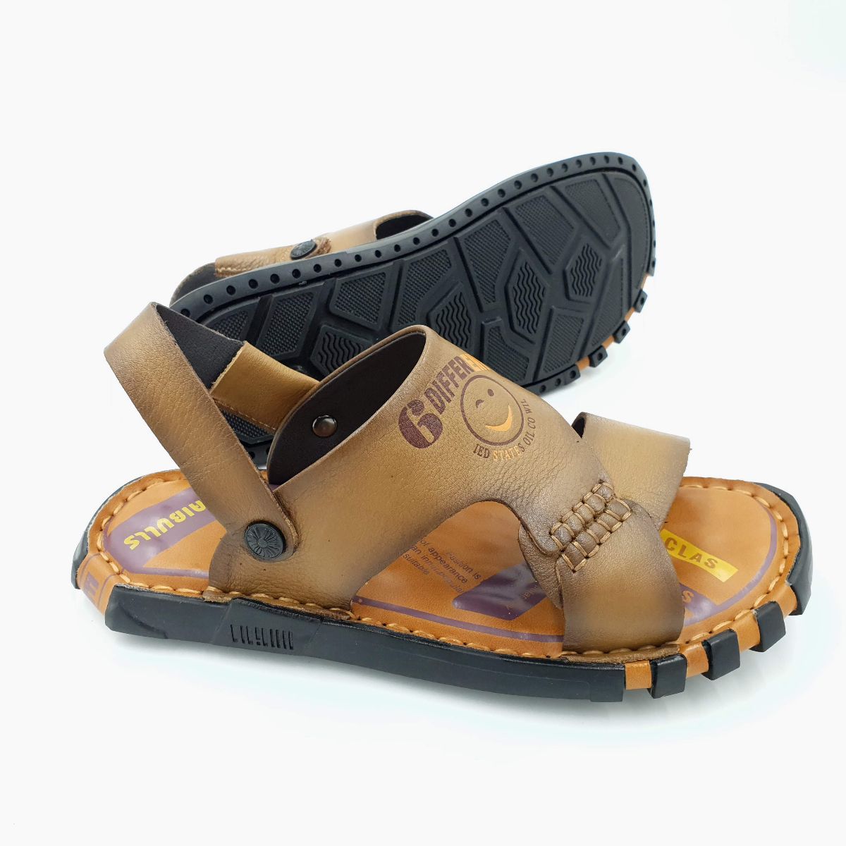 Sandal nam Hải Nancy da bò cao cấp 28340R ảnh 3