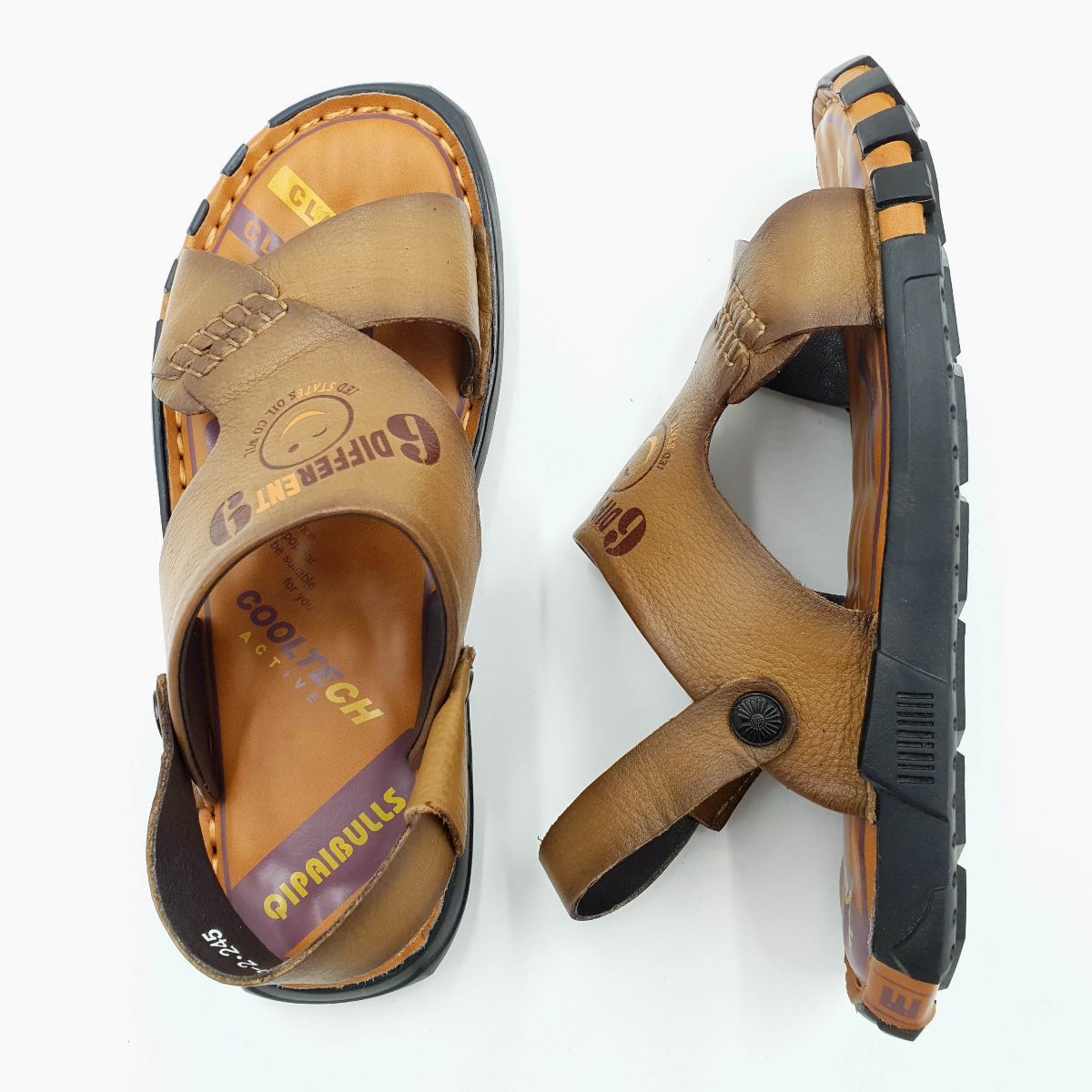 Sandal nam Hải Nancy da bò cao cấp 28340R ảnh 7