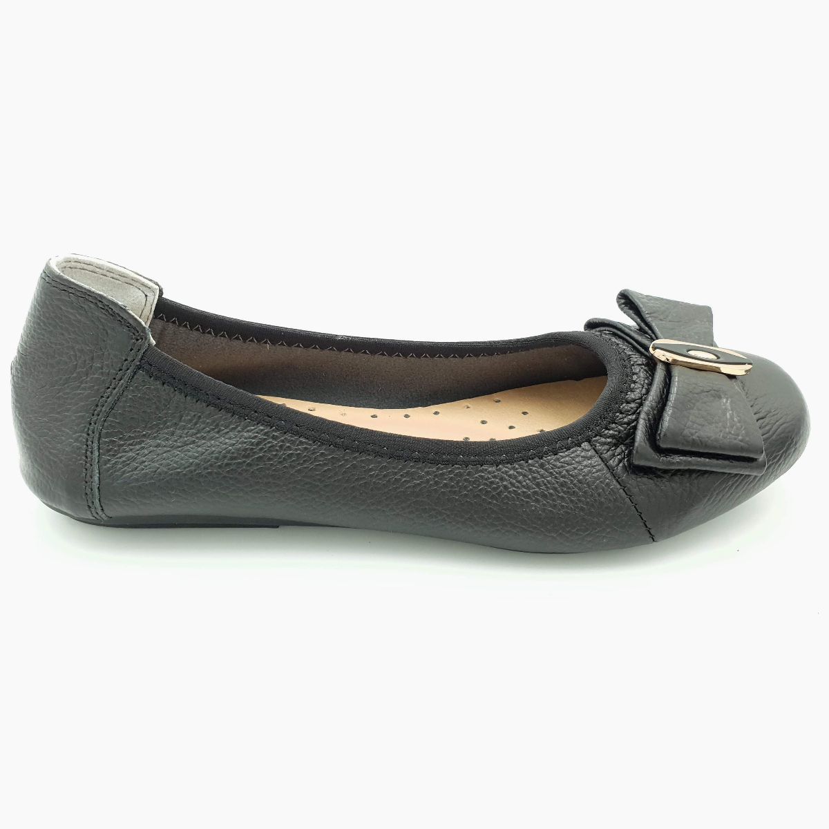 Giày búp bê Hải Nancy da bò cao cấp TH102D ảnh 6