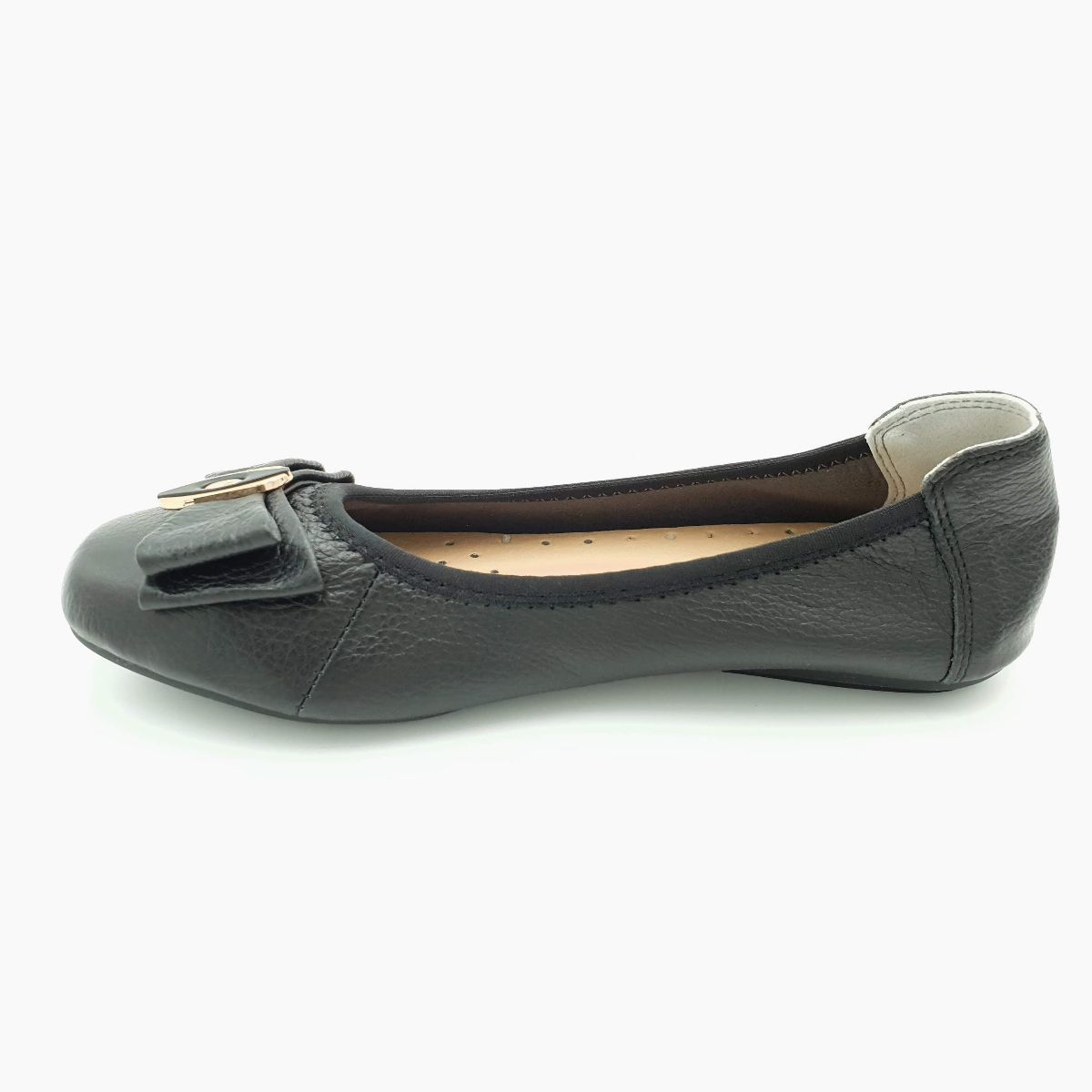 Giày búp bê Hải Nancy da bò cao cấp TH102D ảnh 5