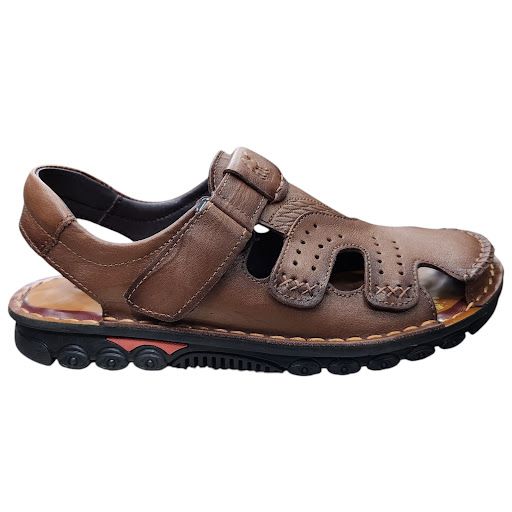 Sandal nam mũi tròn Hải Nancy da bò cao cấp 99668N ảnh 5