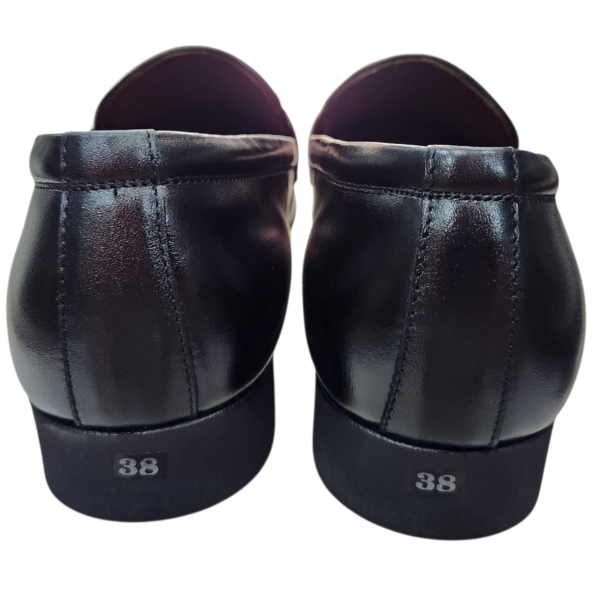 Giày tây nam xỏ chân Hải Nancy da bò cao cấp TH604D ảnh 4