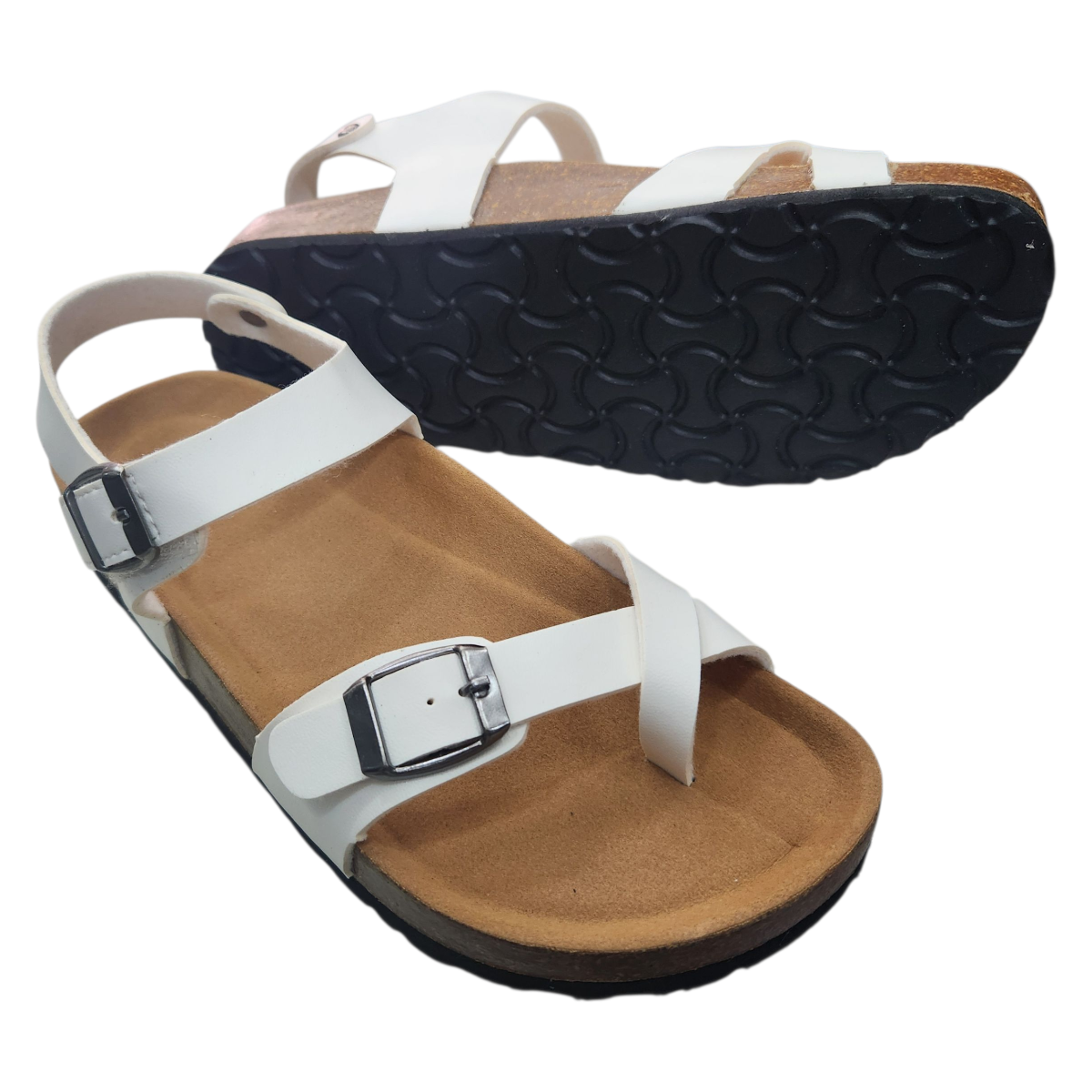Sandal nữ mũi tròn Hải Nancy microfiber cao cấp SATA22T ảnh 5